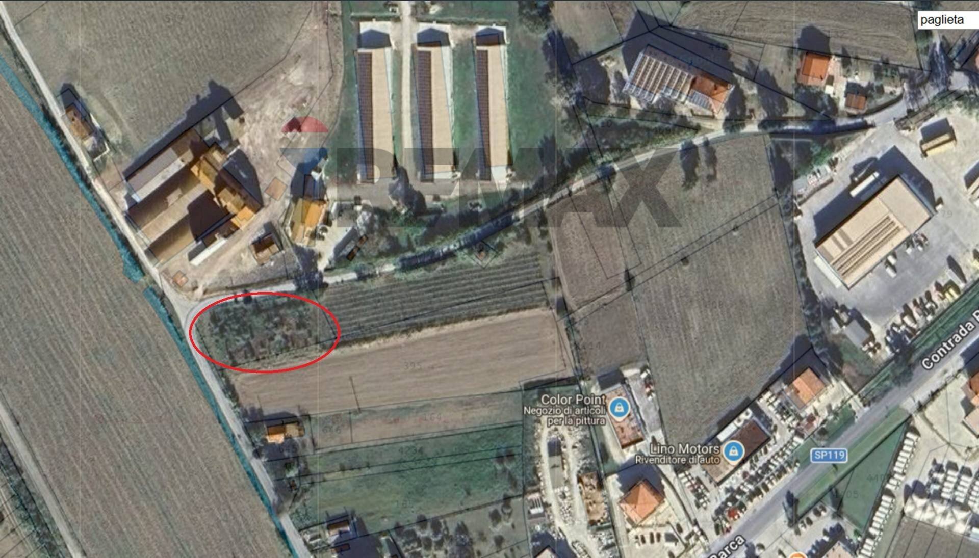 Posizione della mappa - Terreno edificabile Contrada Piano la Barca
40, Paglieta - foto 2