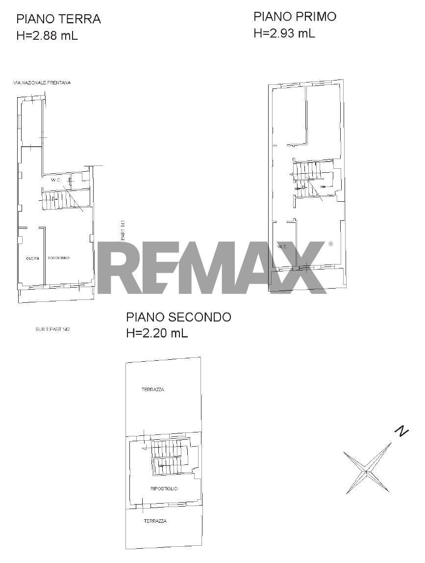 Pianta 2D - Casa semi indipendente Via Frentana
 
51, Lama dei Peligni - planimetria 1