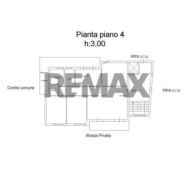 Pianta 2D - Appartamento Via Arrigo Boito
 
2, Catania - planimetria 1