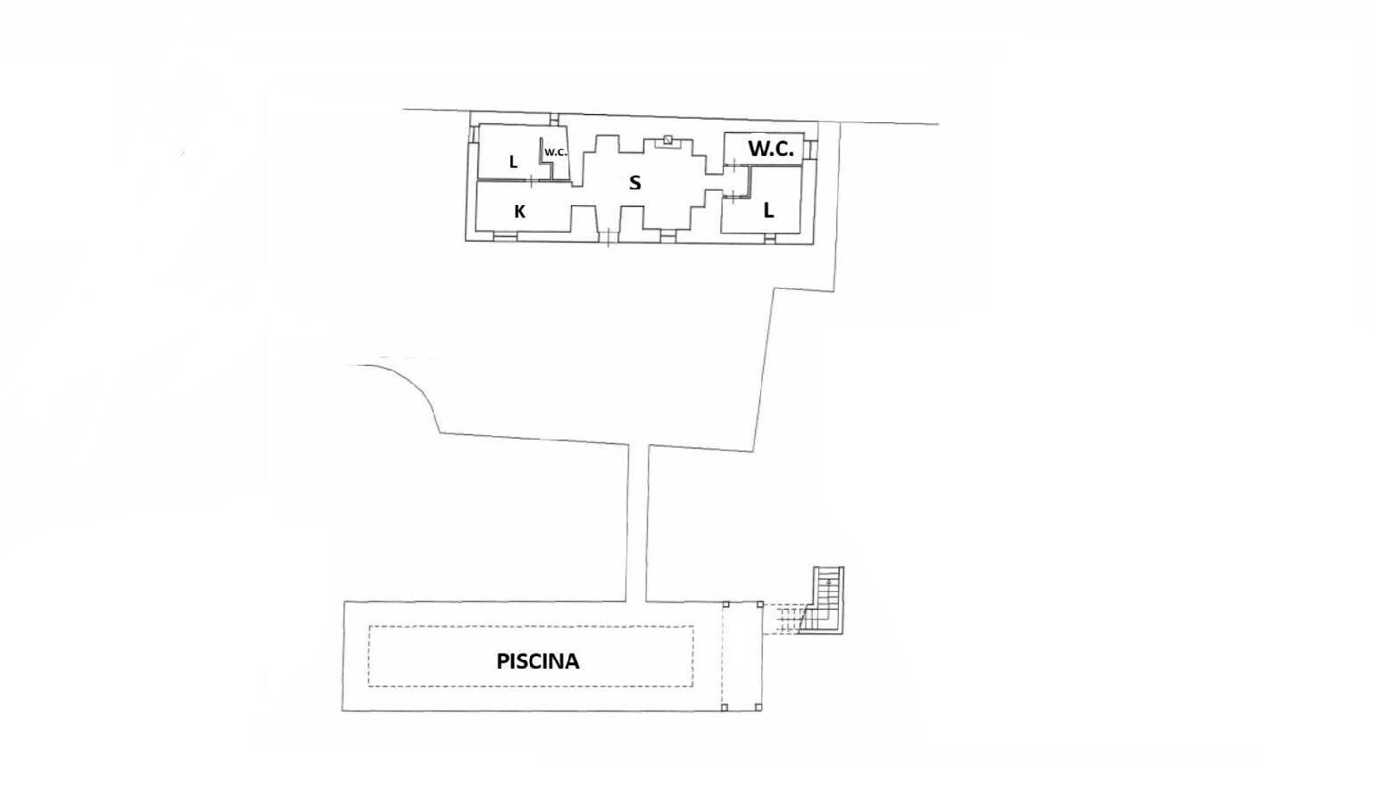 Trullo Contrada Guardariello, Ostuni - planimetria 1