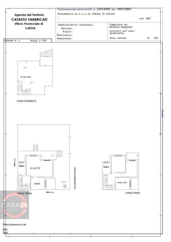 Foto 25 - Villa VIA SIMPLICIO, Latina - floor plans 1
