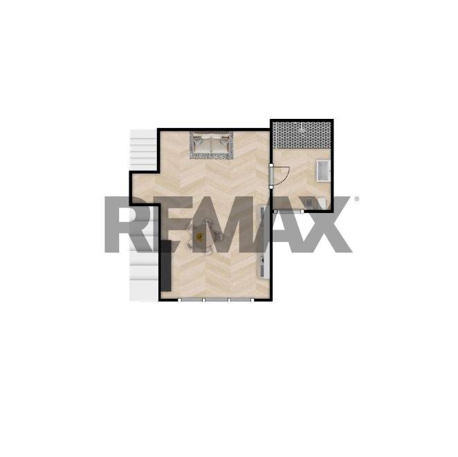 Pianta 2D - Four-room apartment Via Bellante
 
42, Roma - floor plans 1