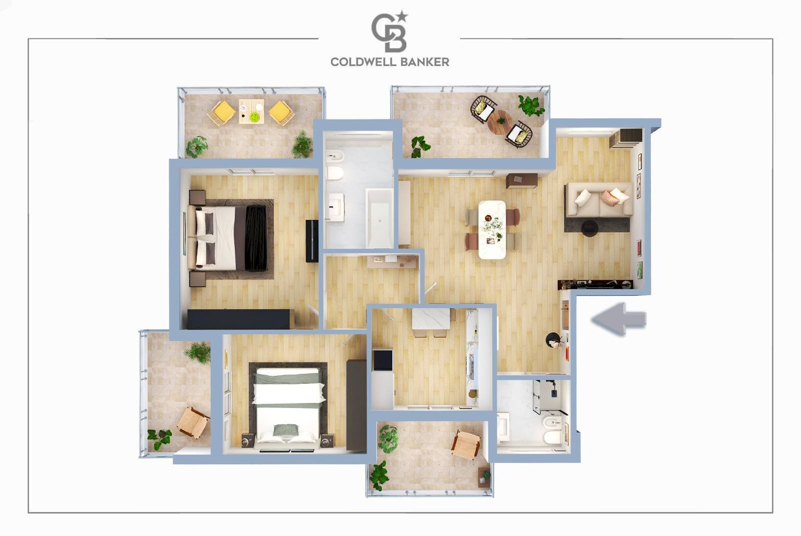Foto 33 - Three-room apartment Viale di Marino
 
54B, Ciampino - floor plans 1