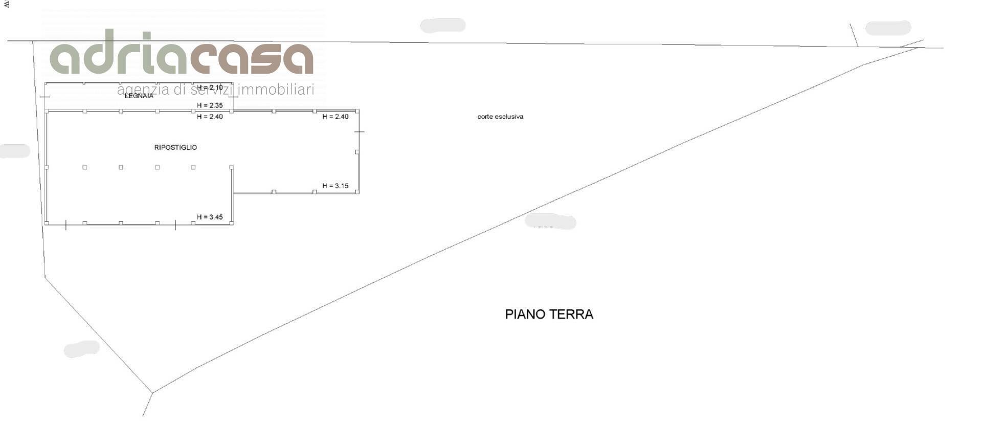 Foto 1 - Terreno edificabile Viale Veneto, Riccione - planimetria 1