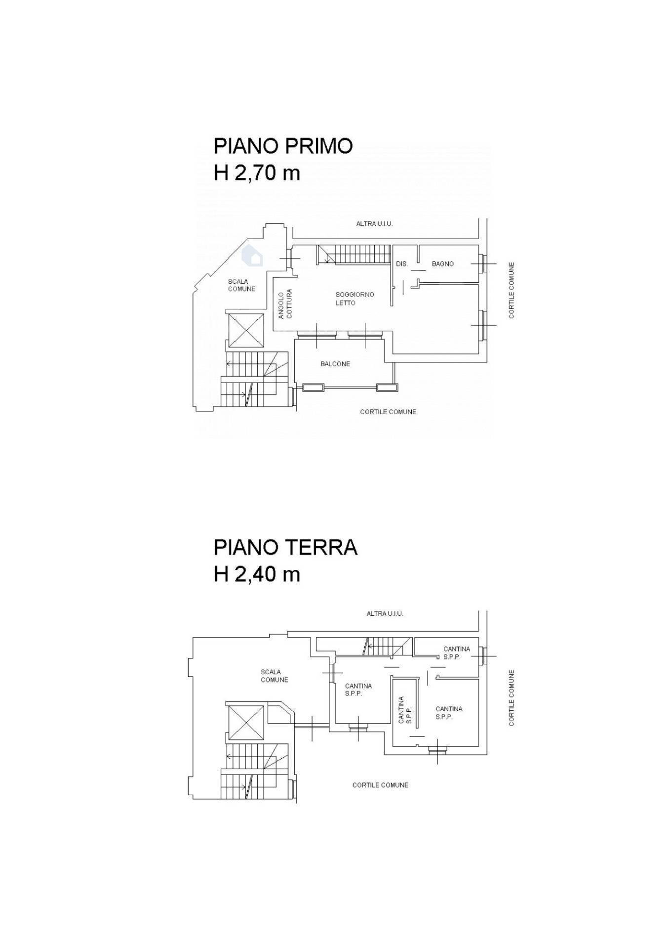 Foto 46 - Three-room apartment Via Villoresi
 
26, Settimo Milanese - floor plans 1