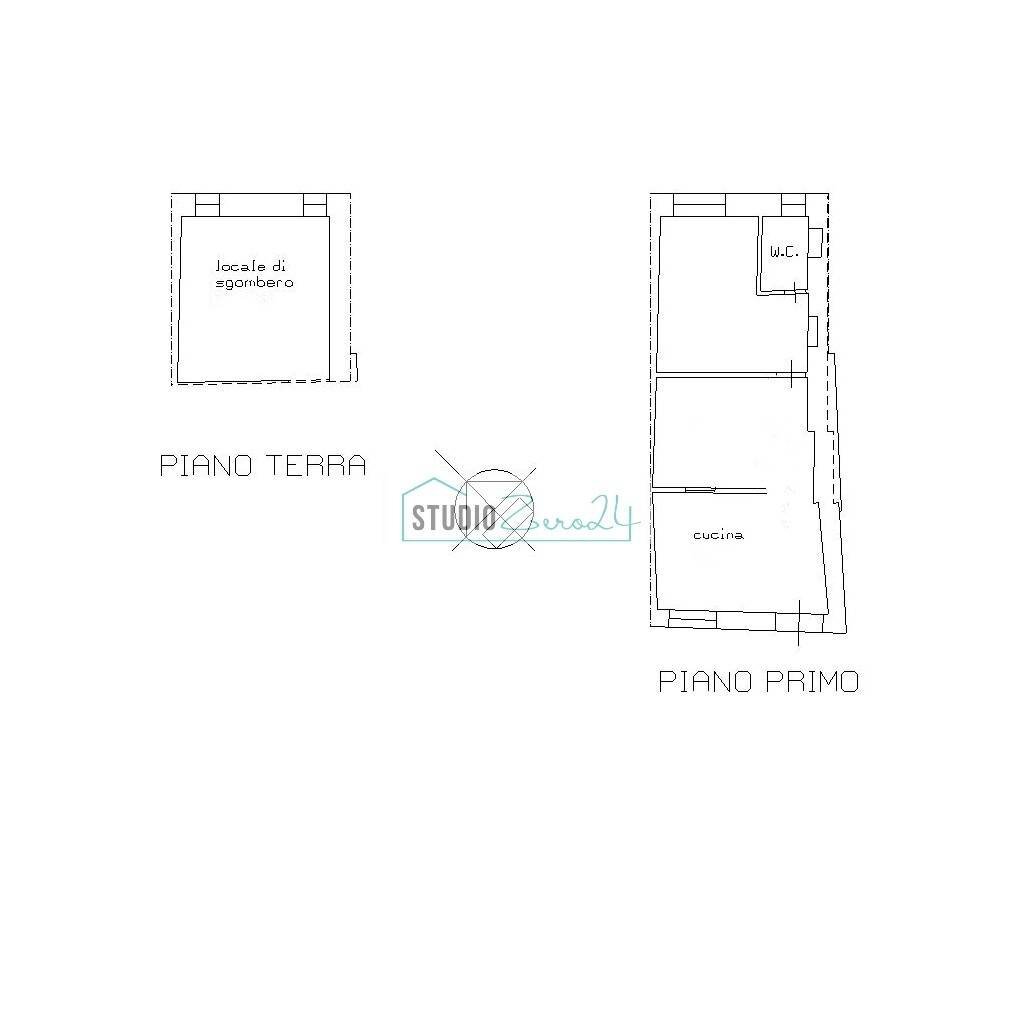Foto 19 - Three-room apartment Via Federigi, Seravezza - floor plans 1