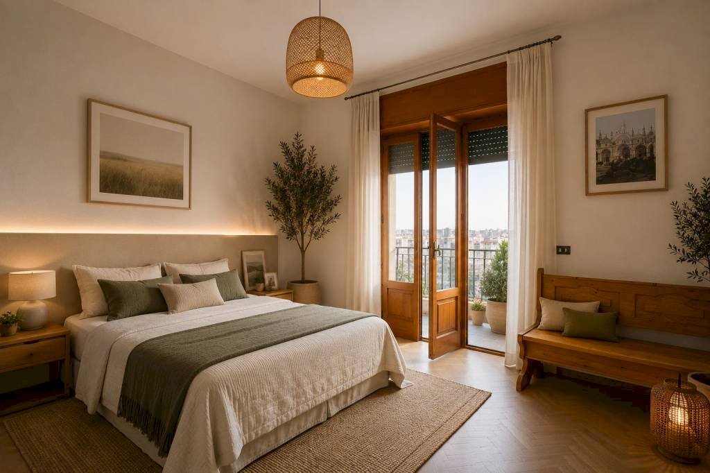 Camera da letto - Casa indipendente via Donato Bramante, Matino - foto 2