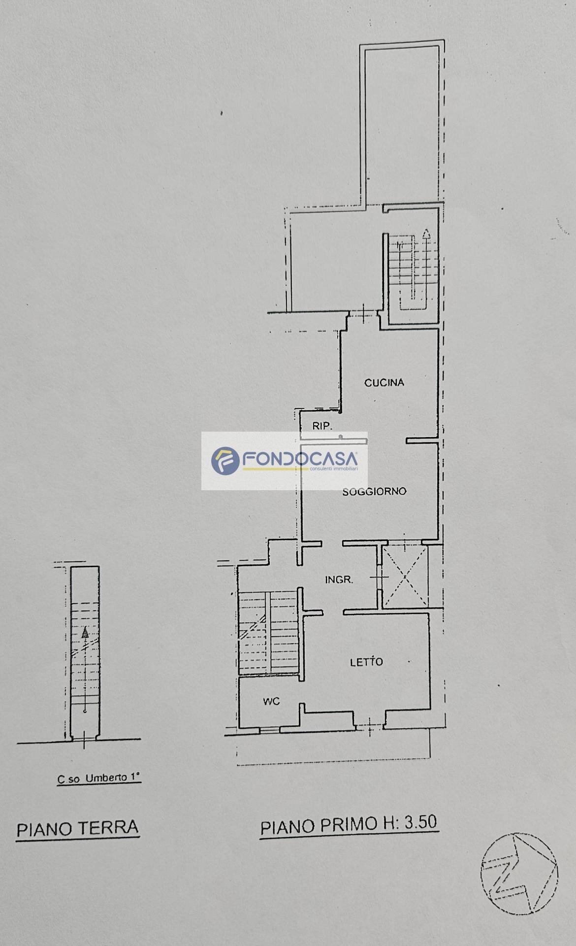 Foto 41 - Apartment Via Corso Umberto Primo
 
244, Taurisano - floor plans 1