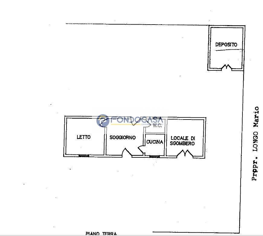 Foto 38 - Casa indipendente via Rondoni, Lecce - planimetria 1