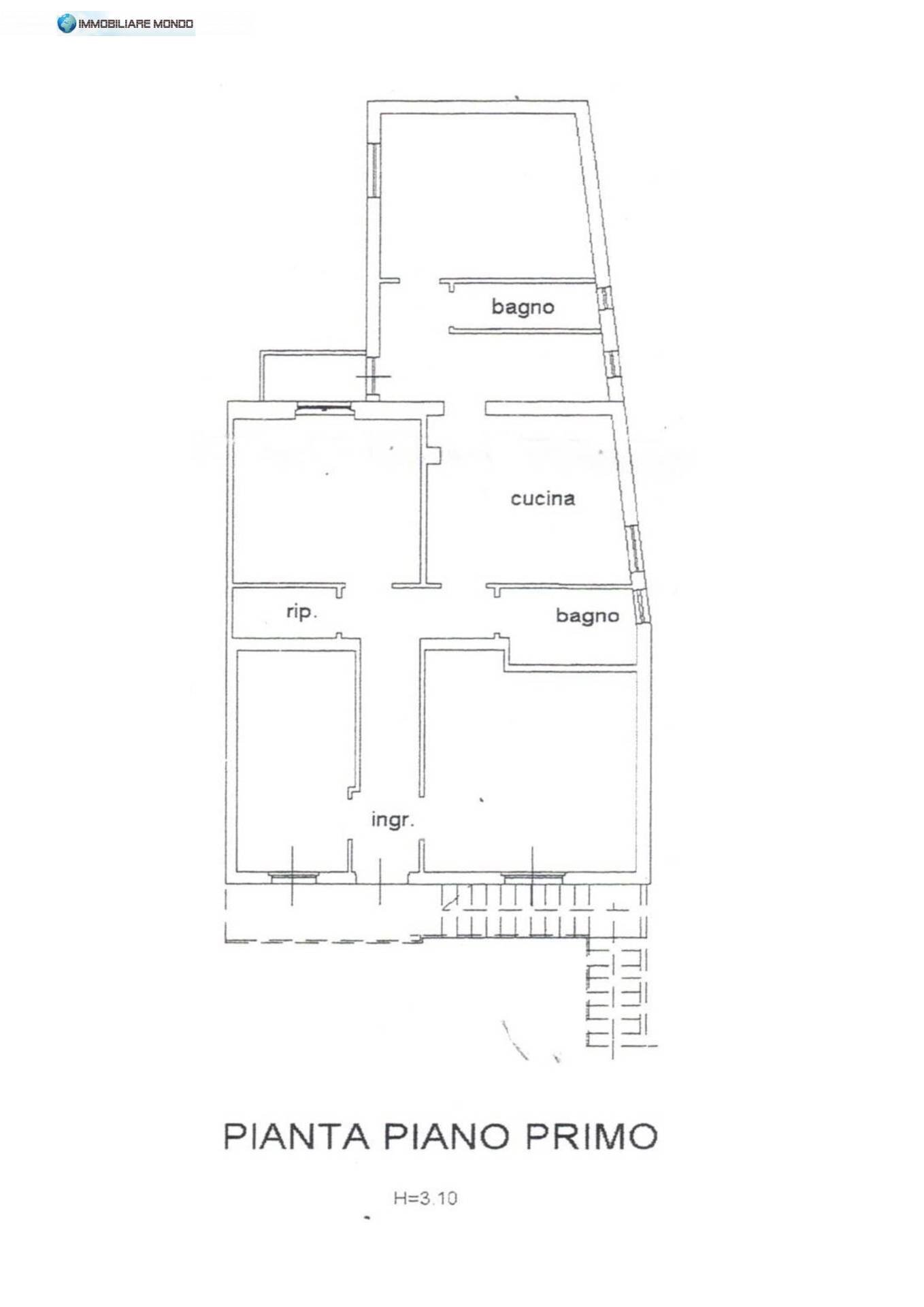 Foto 29 - Apartment Via Giuseppe Garibaldi, Portocannone - floor plans 1