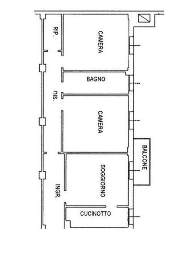 Trilocale via della Pietra, 22, Bologna (zona Borgo Panigale) - planimetria 1