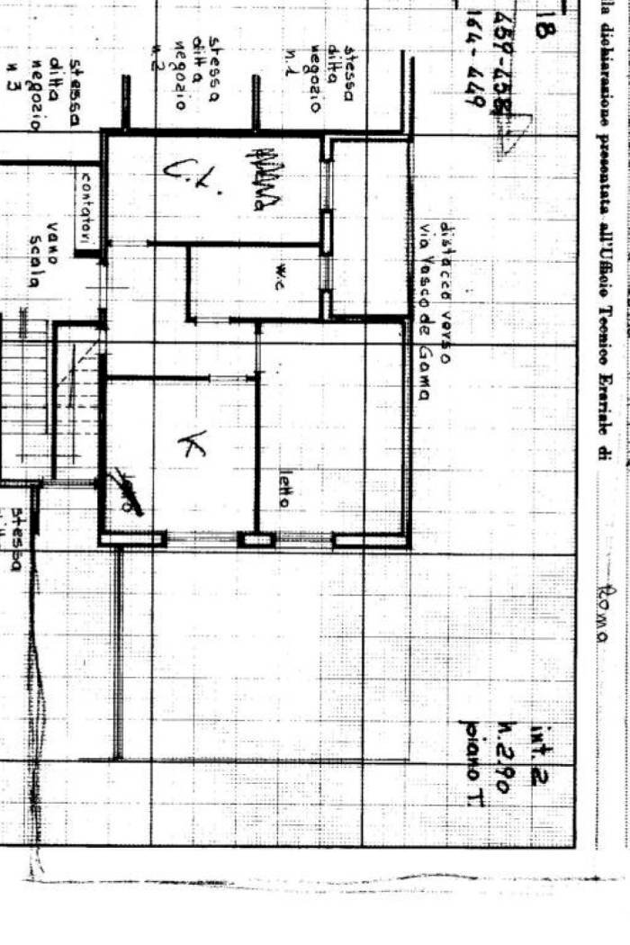 Two-room apartment via Vasco De Gama, 14, Anzio - floor plans 1