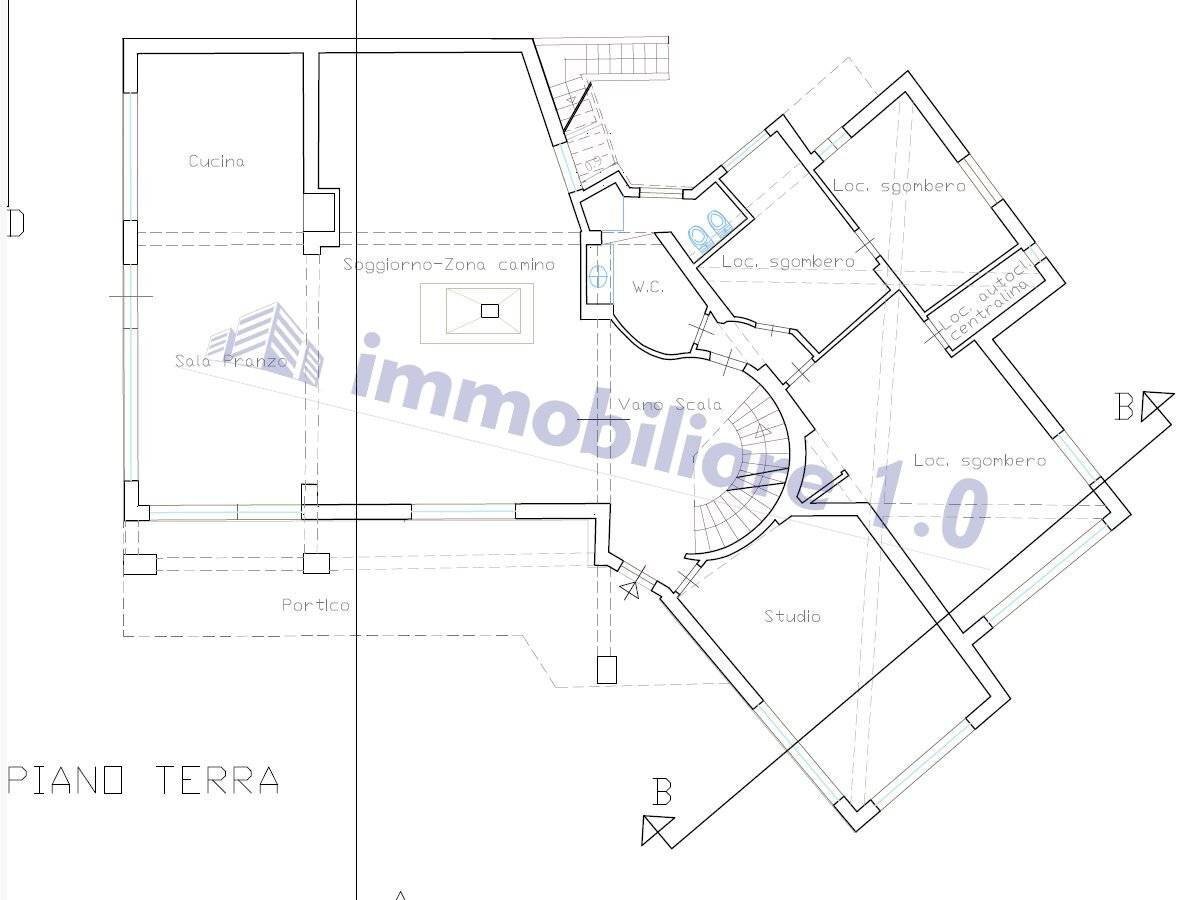 Villa viale Umberto I, 17, Castellammare del Golfo - planimetria 1