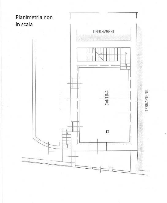 Rustico Località Cappelletta, Mango - planimetria 1