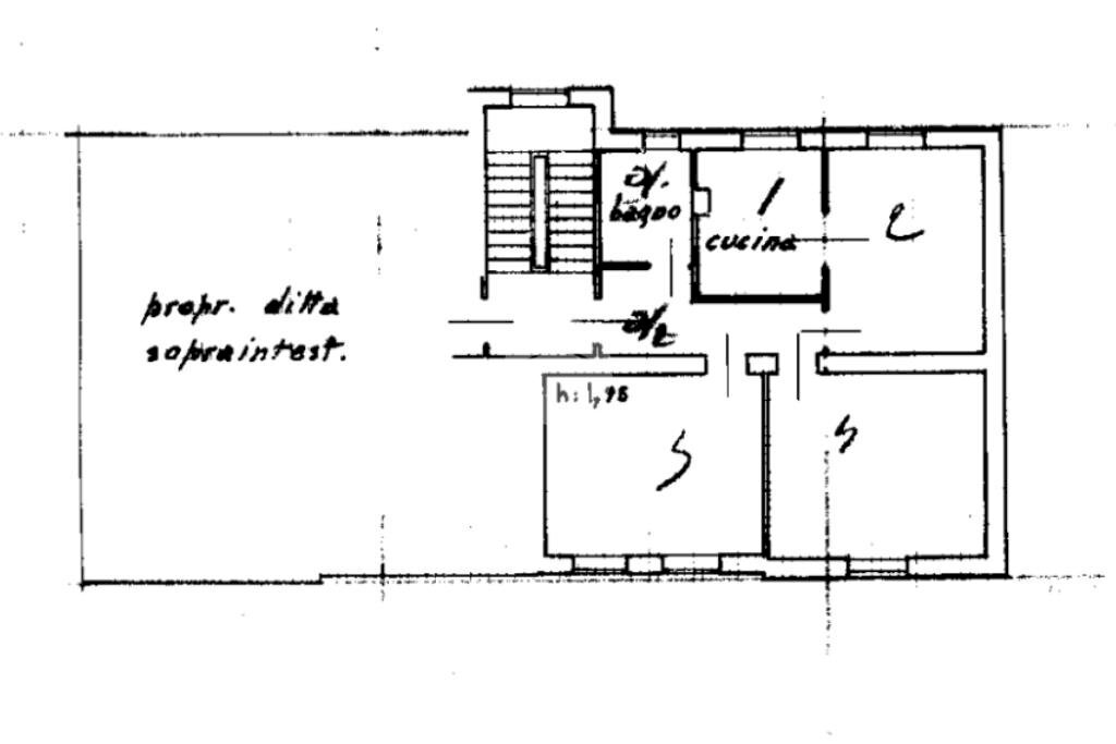 Four-room apartment Via Biella, Candelo - floor plans 1