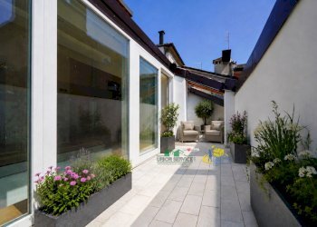 render terrazza arredata - Apartment Piazzale Corte d'Appello, Parma - photo 2