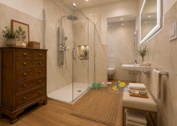Render bagno camera - Apartment Piazzale Corte d'Appello, Parma - photo 13