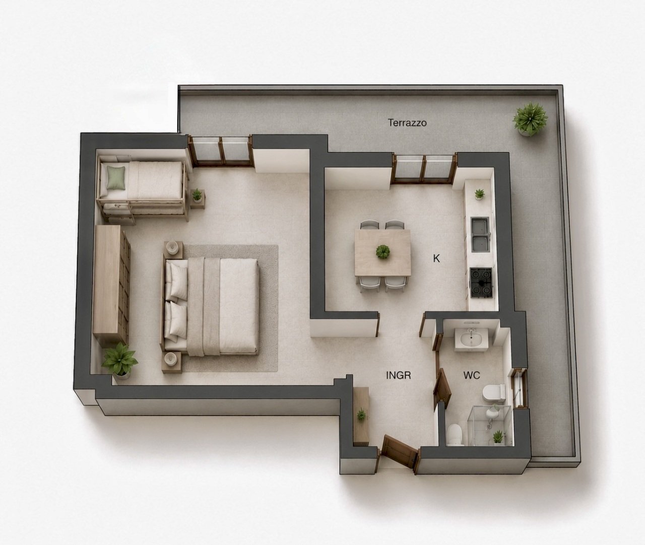 ChatGPT Image 9 lug 2026, 16_01_46 - Two-room apartment Via Paolo Borsellino 9, Diano Castello - photo 1
