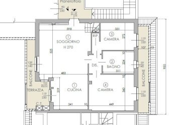 Piano 1.jpg - Three-room apartment Via G. Matteotti 4, Cherasco - photo 10