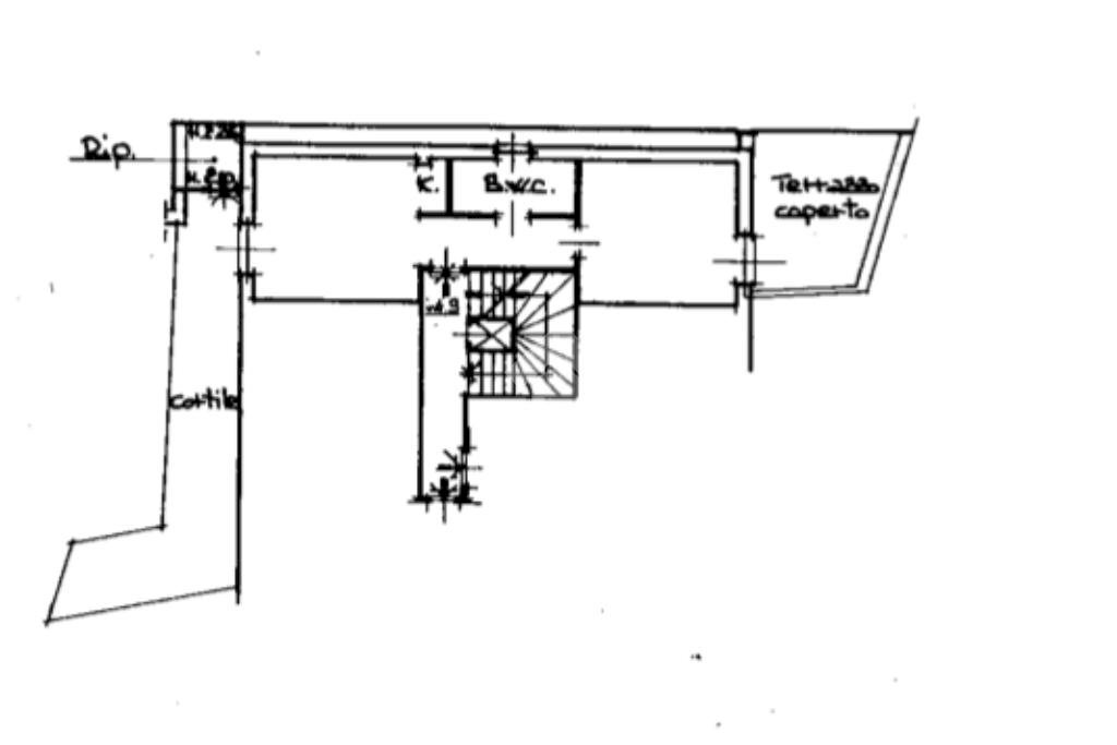 Two-room apartment Via dei Gigli, Laigueglia - floor plans 1