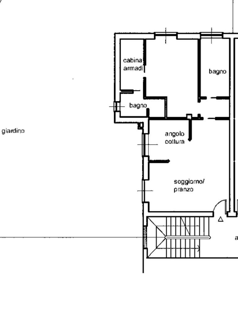 Three-room apartment Via Nave, Sarzana - floor plans 1