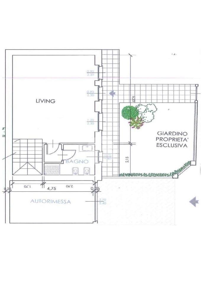 Villa Stradale Torino, Chivasso - planimetria 1