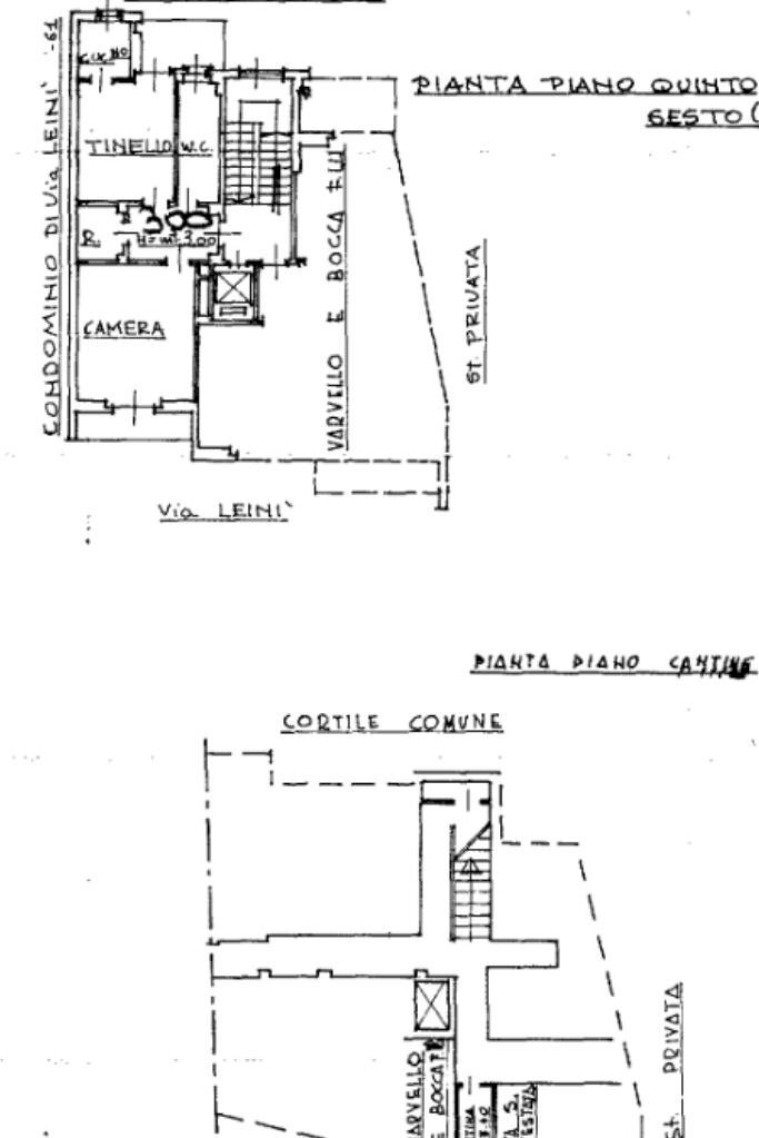 Two-room apartment Via leinì, Settimo Torinese - floor plans 1