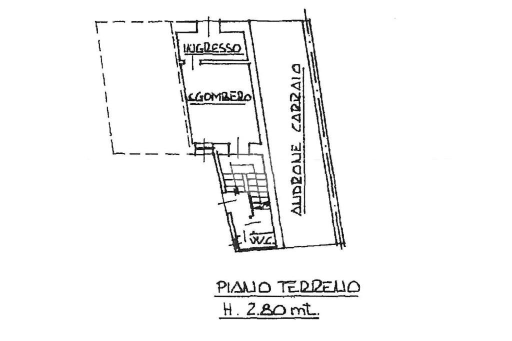 Semi-detached house Via Burolo, Cascinette d'Ivrea - floor plans 1