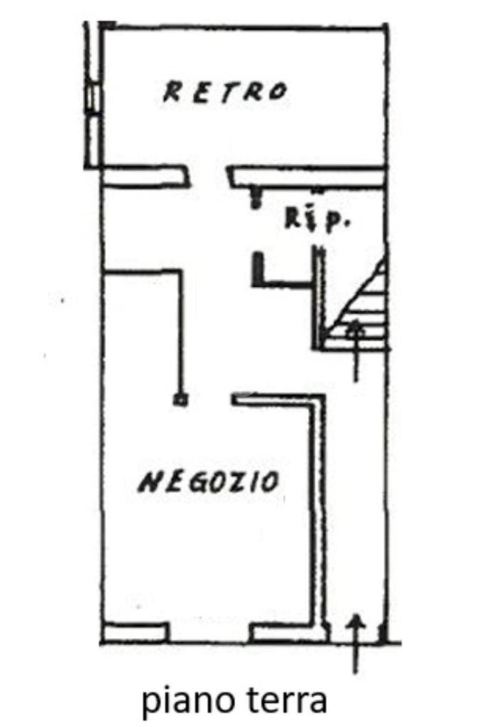 Shop via giovanni pascoli, Morciano di Romagna - floor plans 1