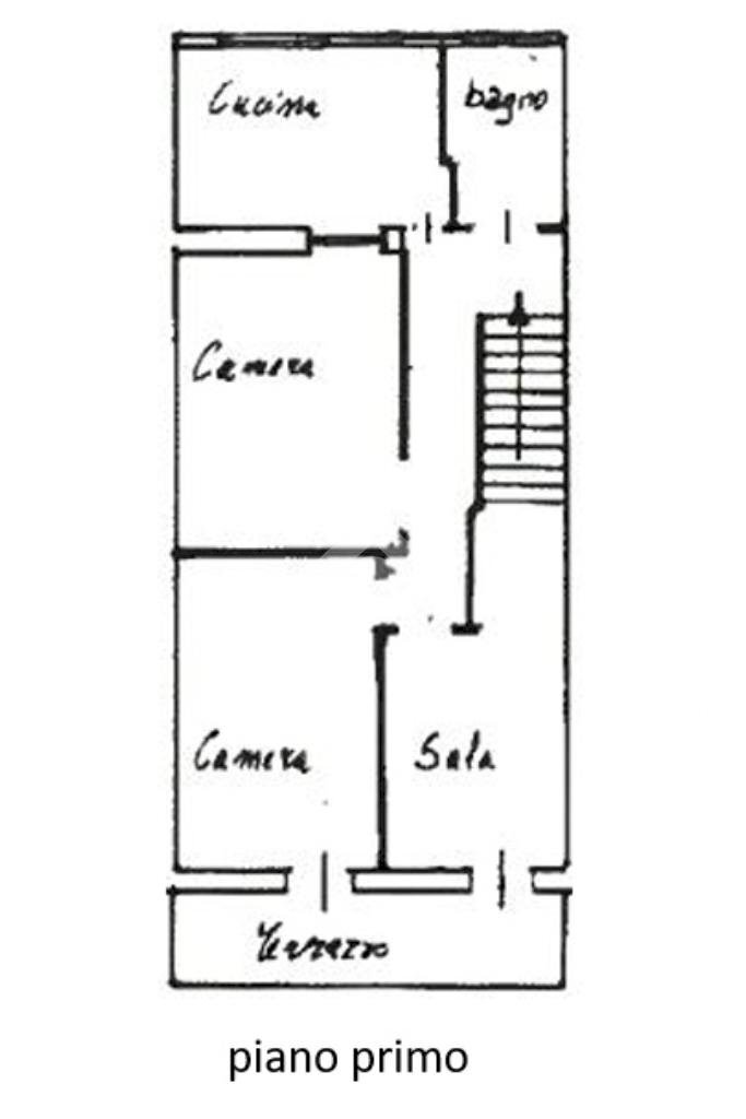 Semi-detached house Via giovanni pascoli, Morciano di Romagna - floor plans 1