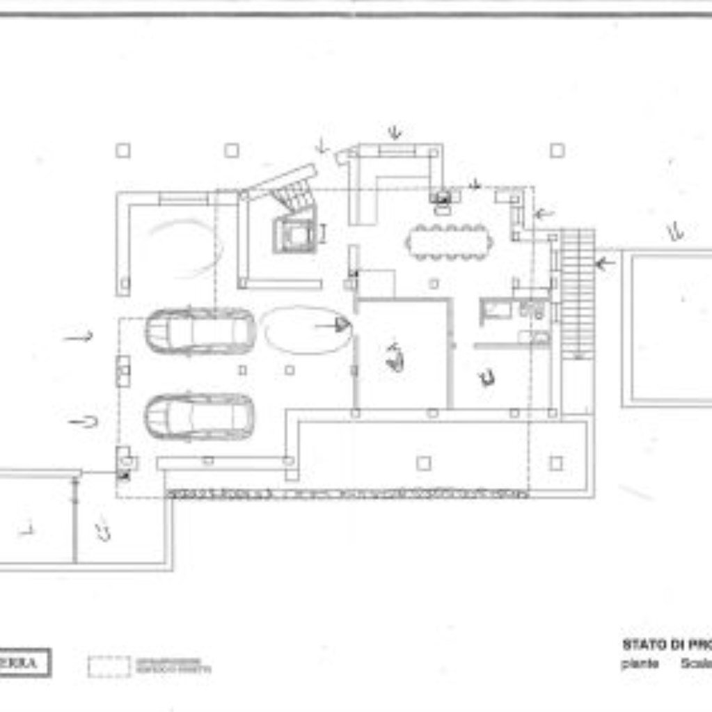 Villa Via Cantone, Battifollo - floor plans 1