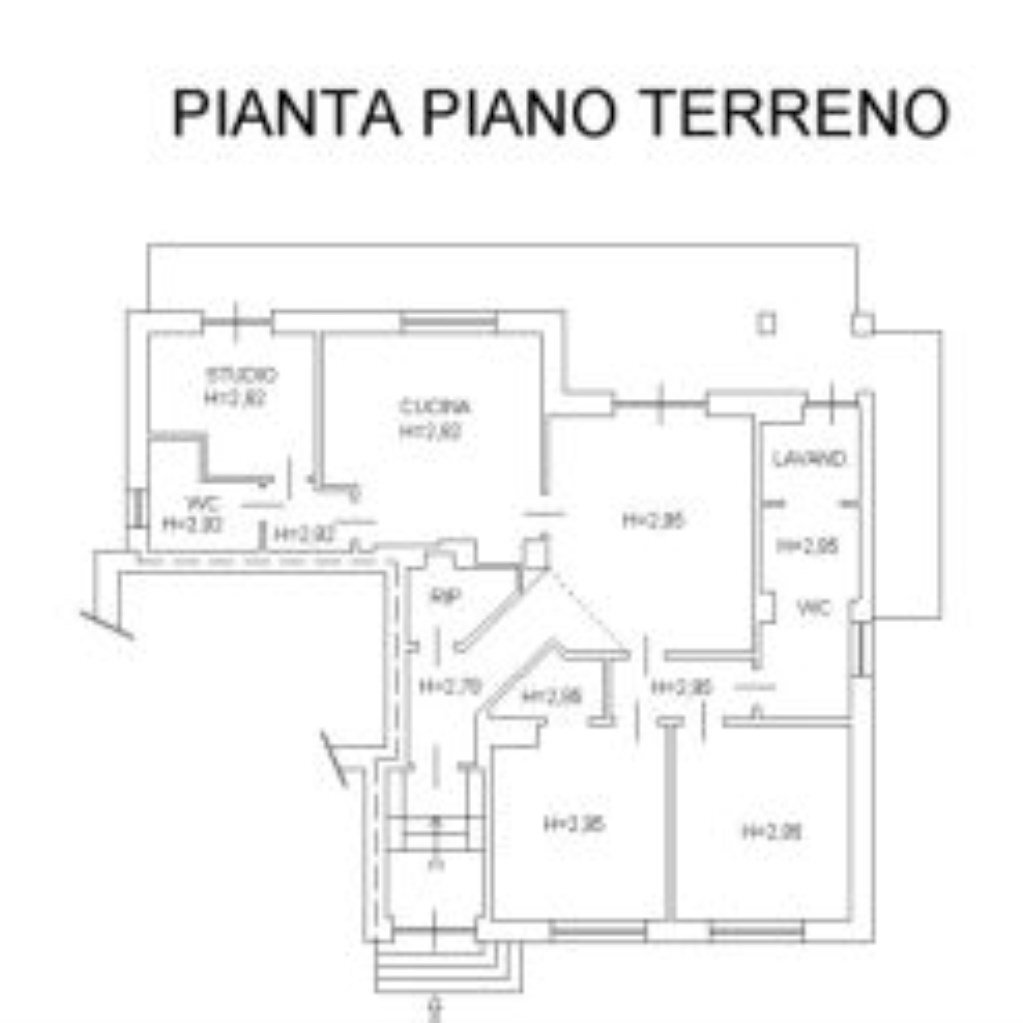 Villa Bifamiliare Corso 4 Novembre, 5, Ceva - planimetria 1