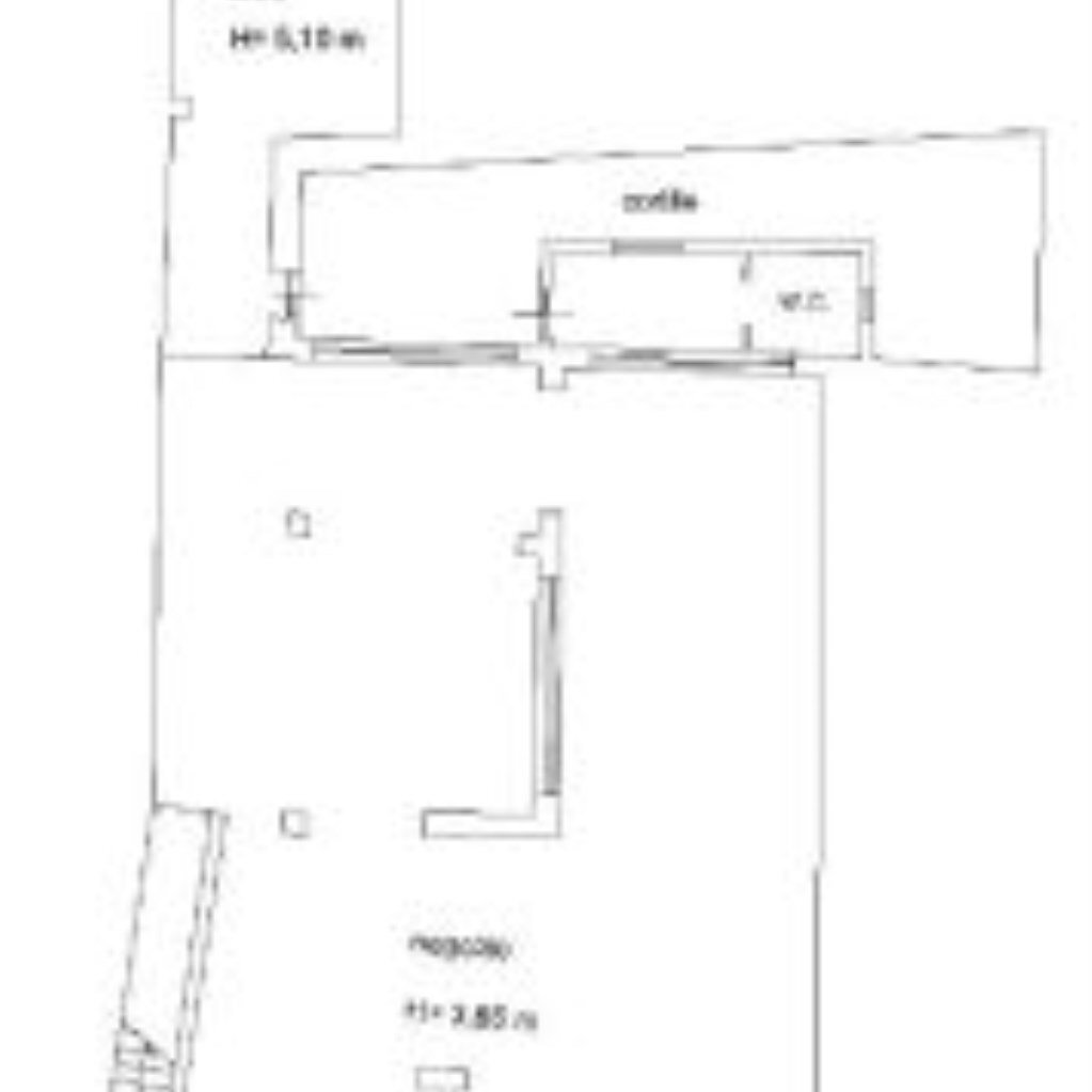 Negozio Via Roma, Ceva - planimetria 1