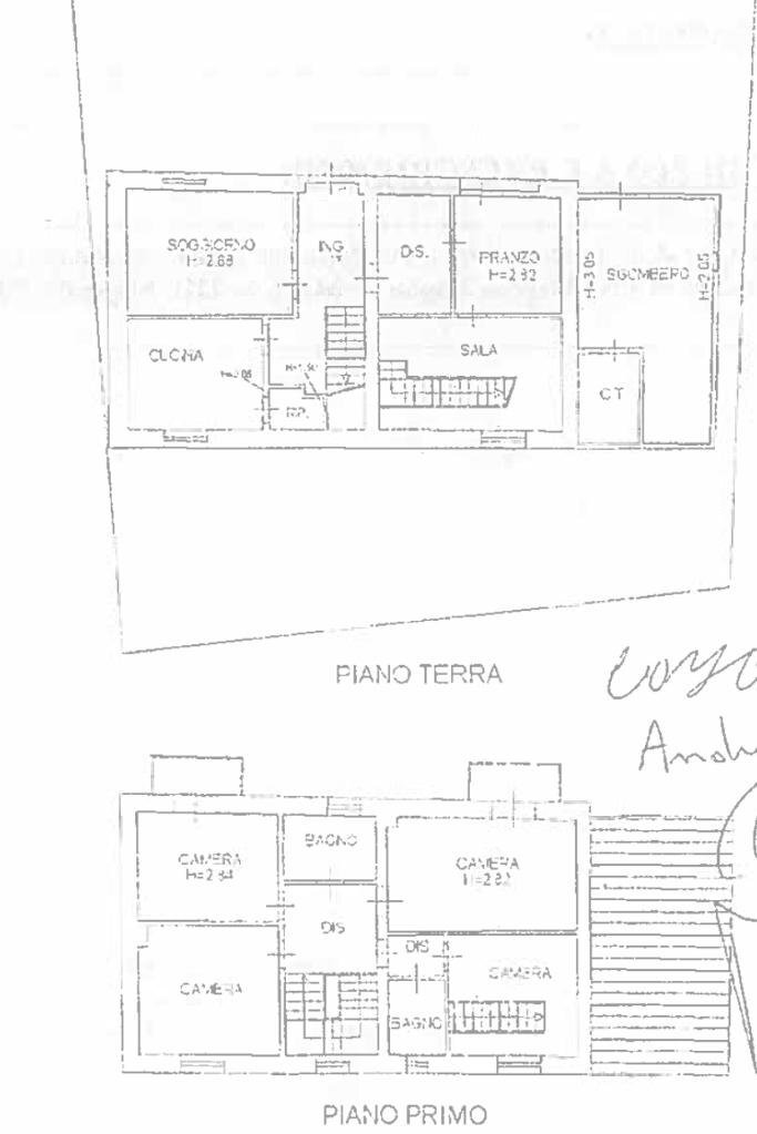 Villa Via Due Ponti, Morciano di Romagna - planimetria 1