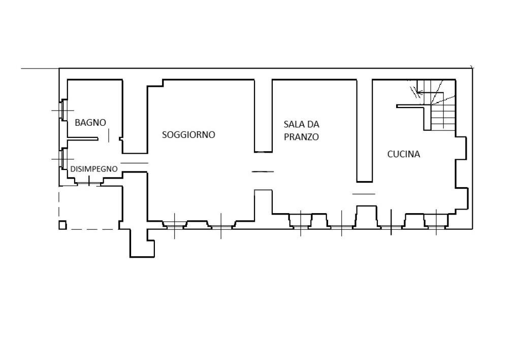 Independent house Via Cave, Bagnolo Piemonte - floor plans 1