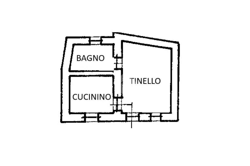 Semi-detached house Via Aragno, Barge - floor plans 1