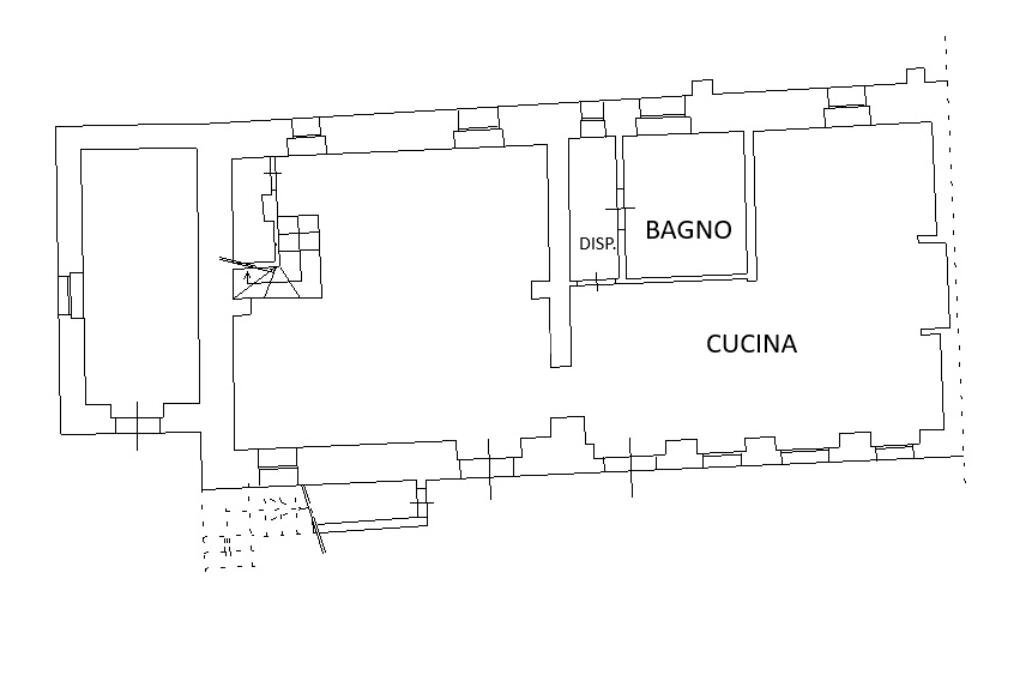 Independent house Via soleabo', Barge - floor plans 1