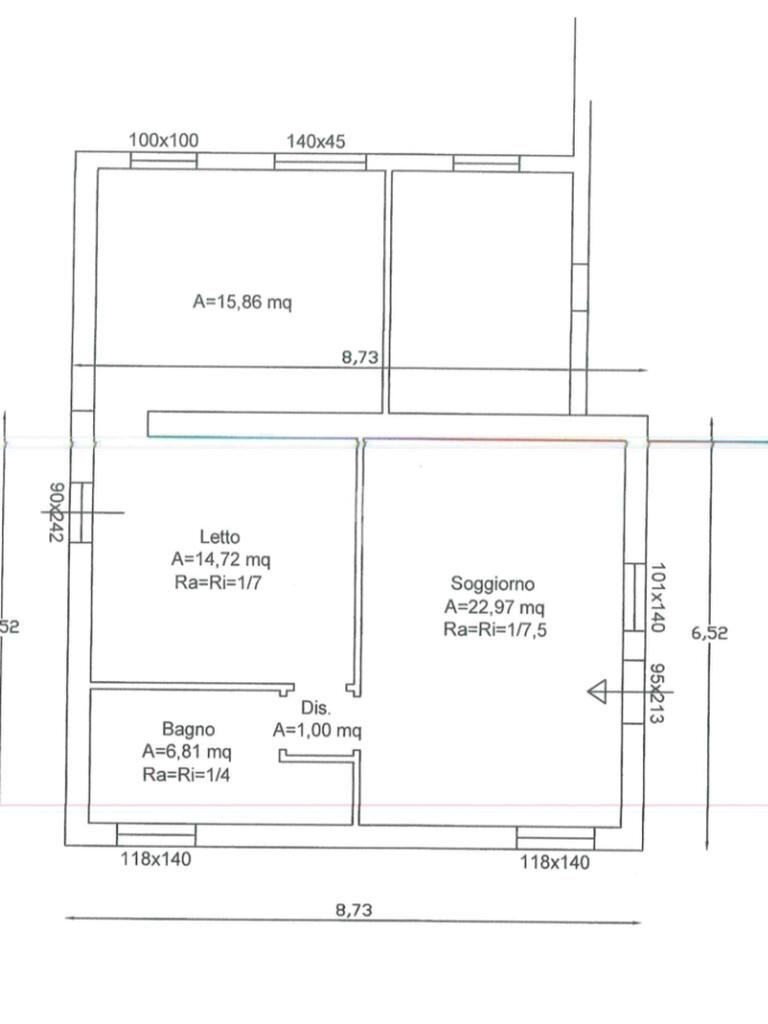 Villa Via Ponte Forca, Cadelbosco di Sopra - floor plans 1