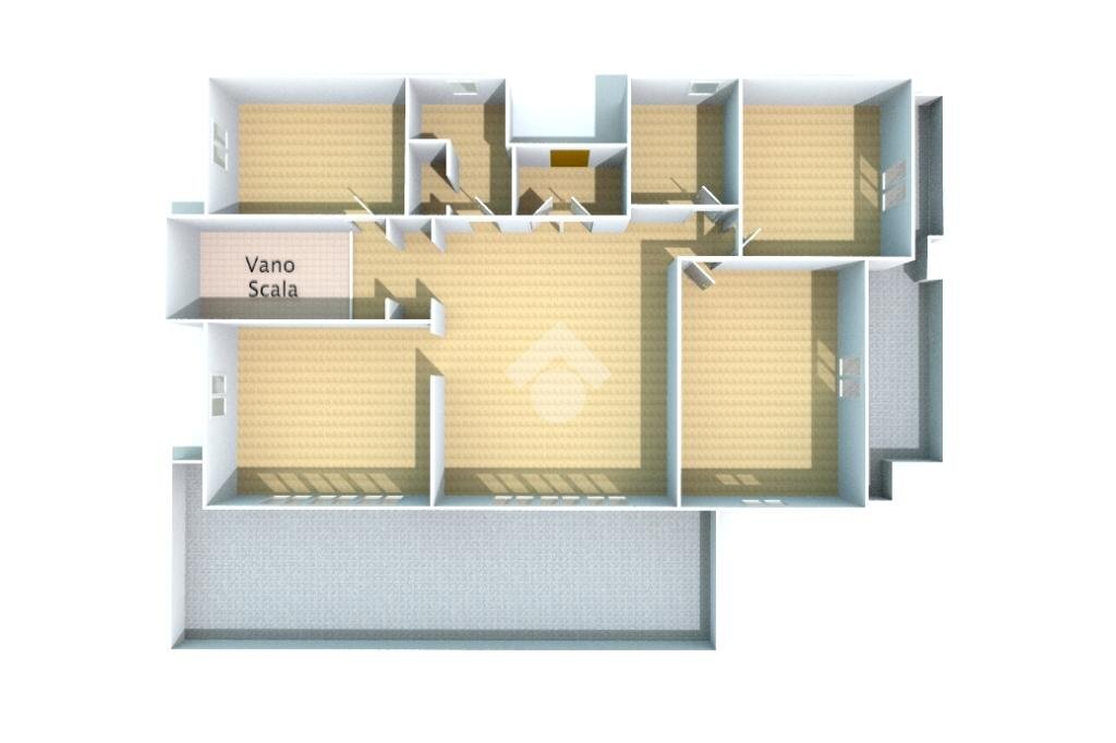 Villa Strada Cremosina, Nizza Monferrato - floor plans 1