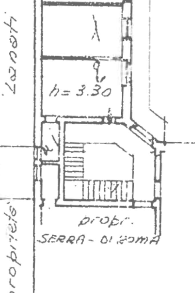 Two-room apartment Via Cola Montano, Milano (neighborhood Isola) - floor plans 1