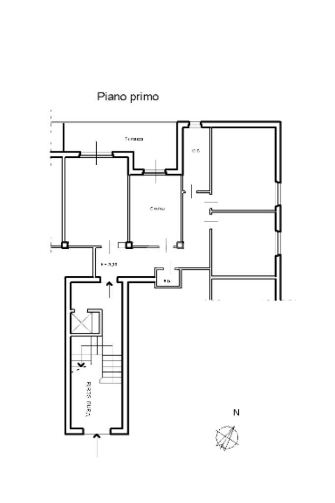 Quadrilocale Via Zara, La Spezia (zona Rebocco) - planimetria 1