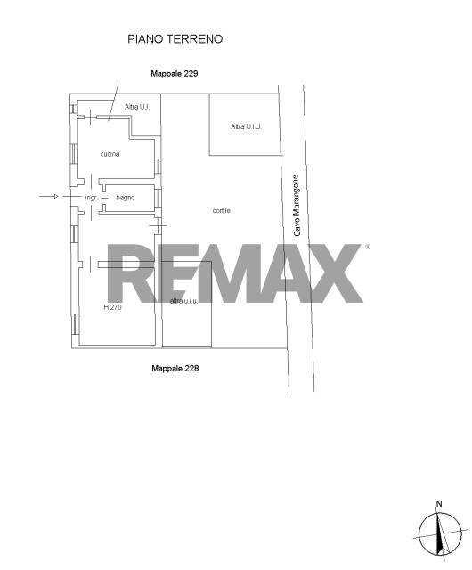 Pianta 2D - Two-room apartment via san zeno
 
24, Garlasco - floor plans 1