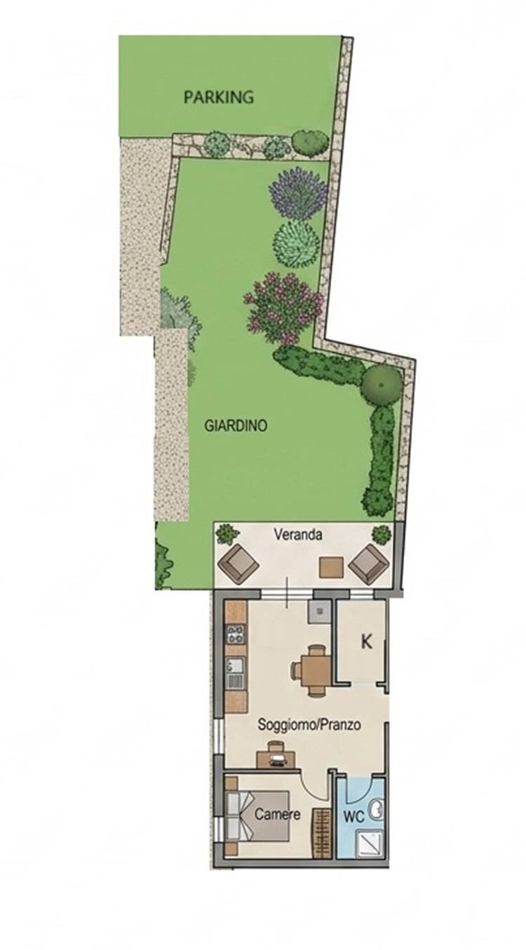 Foto 37 - Terraced Villa via Stazzu Bide
 
4, Olbia - floor plans 1