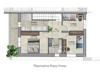 Planimetria - Terraced Villa via Casale, 272, Verucchio - photo 12