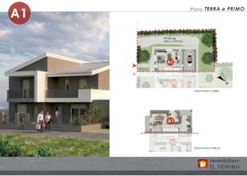 Planimetria - Villa a Schiera via Casale, 272, Verucchio - foto 4