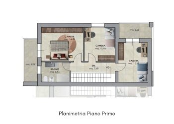 Planimetria - Terraced Villa via Casale, 272, Verucchio - photo 12