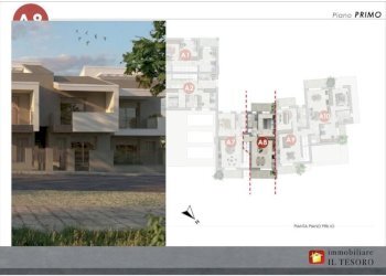 Planimetria - Two-room apartment via Casale, 272, Verucchio - photo 4