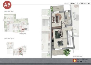 Planimetria - Three-room apartment via Casale, 272, Verucchio - photo 5