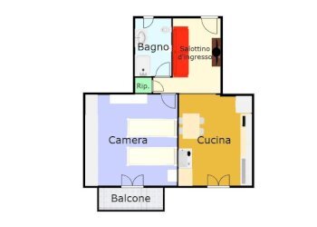 Planimetria - Appartamento via Donghi, 24, Genova (zona Marassi) - foto 7