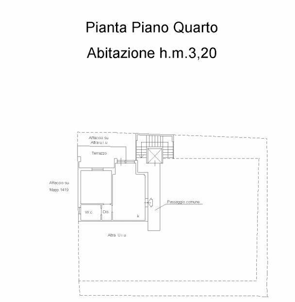 Foto 26 - Bilocale Via dei Geranei, Diano Marina - planimetria 1